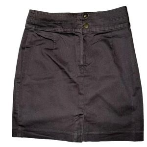 H&M Women’s Brown Pencil Skirt - Size 4 - Timeless Elegance